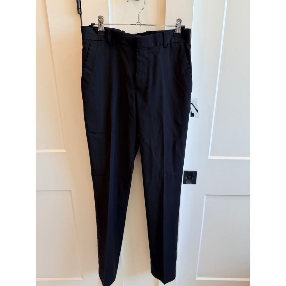 NWT Perry Ellis Men’s Black Suit Pants 28x32​